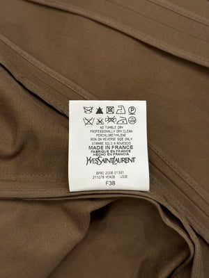 2008 Yves Saint Laurent belted trench jacket