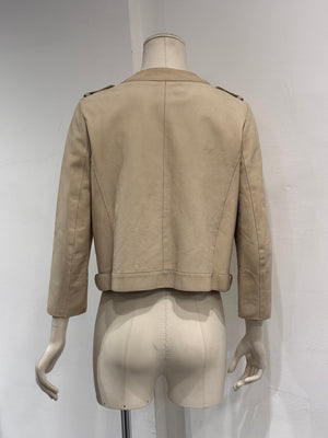 2010 Miu Miu goatskin military jacket
