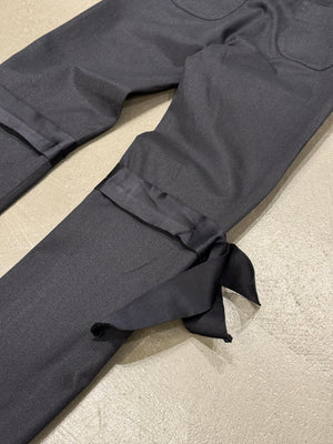 A/W2005 Chanel by Karl Lagerfeld bow jeans