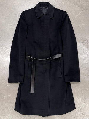 A/W2000 Gucci by Tom Ford belted wool coat