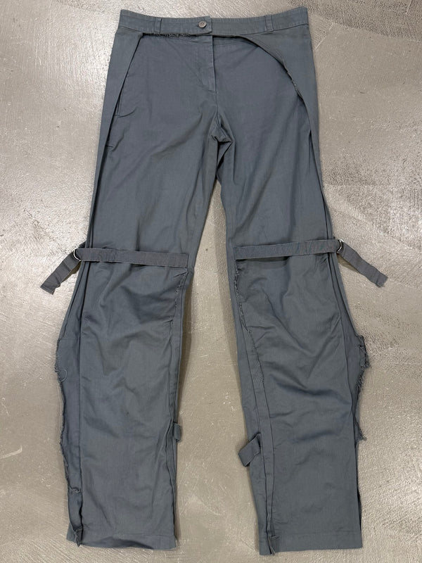 2000s Hussein Chalayan bondage pants