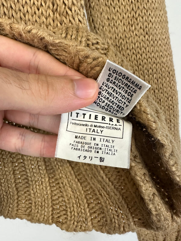 2000s D&G elongated sleeves mohair cardigan