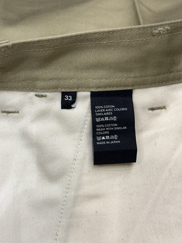 2000s Celine wide-leg cotton chinos