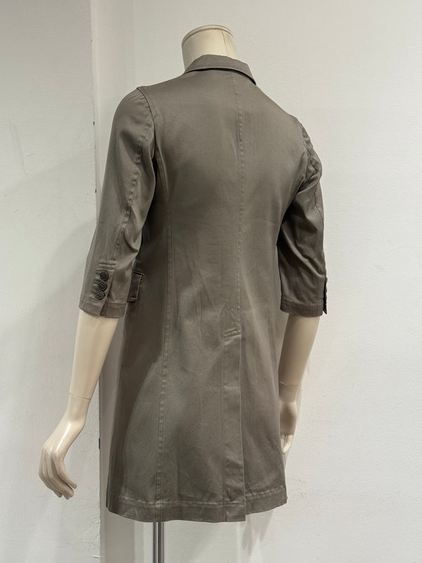 2000s Comme des Garçons cotton minimal coat