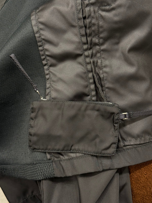 1999 Prada technical zip up jacket with hidden purse