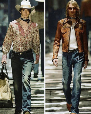S/S2004 Gucci by Tom Ford "Butterfly" western jacket