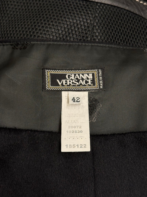 S/S2002 Gianni Versace set with corseted jacket