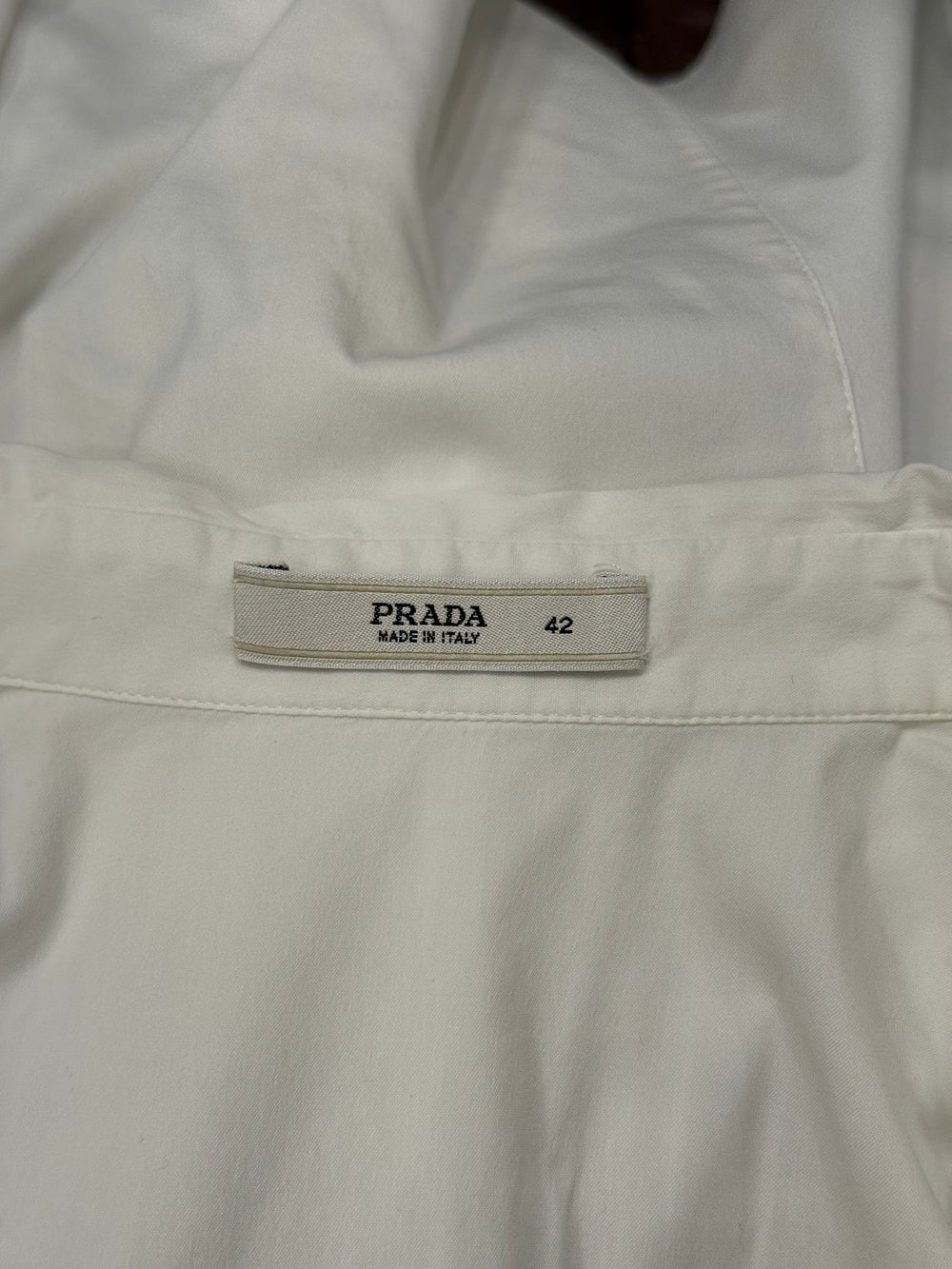2000s Prada knot shirt top