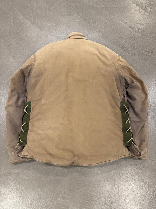 A/W1999 Helmut Lang sun faded M65 flak jacket