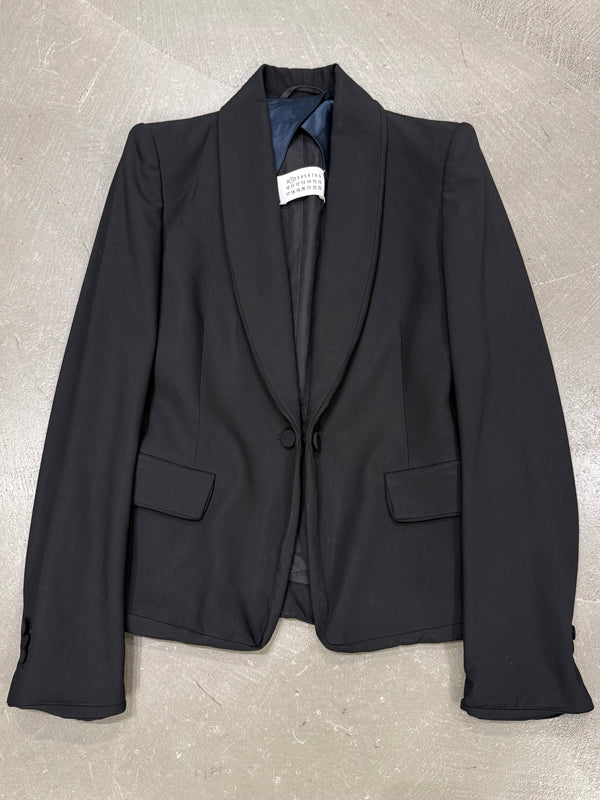 A/W2008 Maison Margiela oversized shoulders tailored blazer jacket