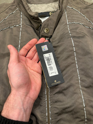 2007 Cavalli paneled bomber jacket