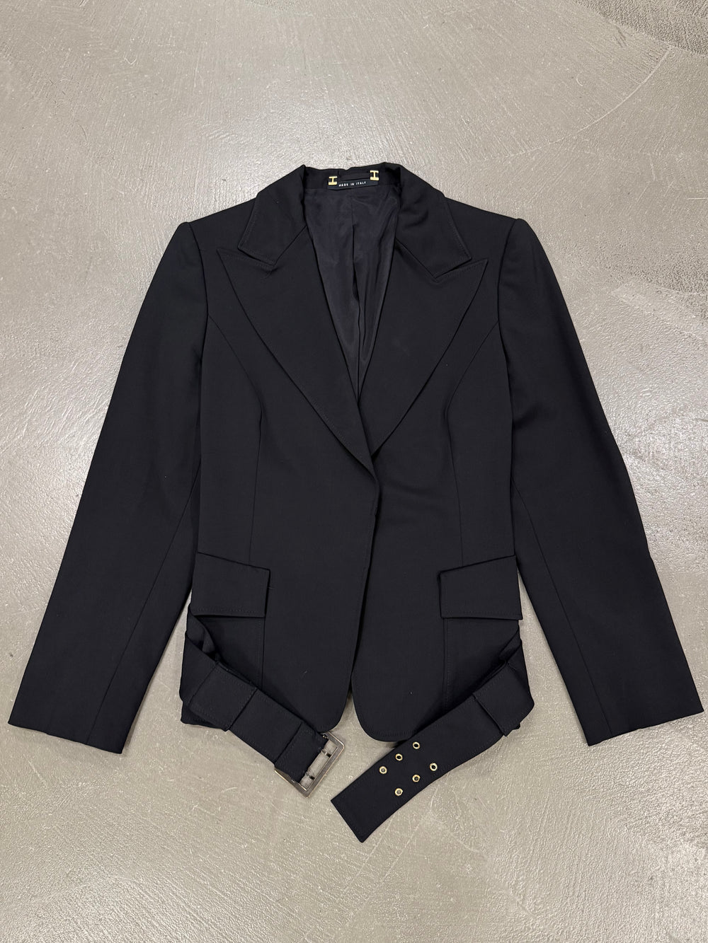 A/W2003 Gucci by Tom Ford belted military jacket