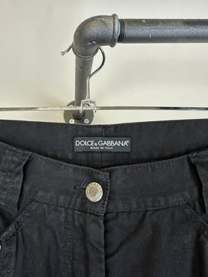 SS2003 Dolce & Gabbana Sex zipper pants
