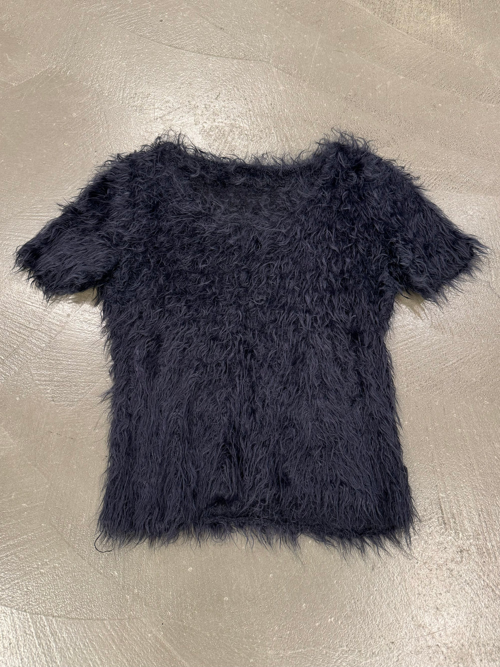 2000s Gianfranco Ferré faux fur top