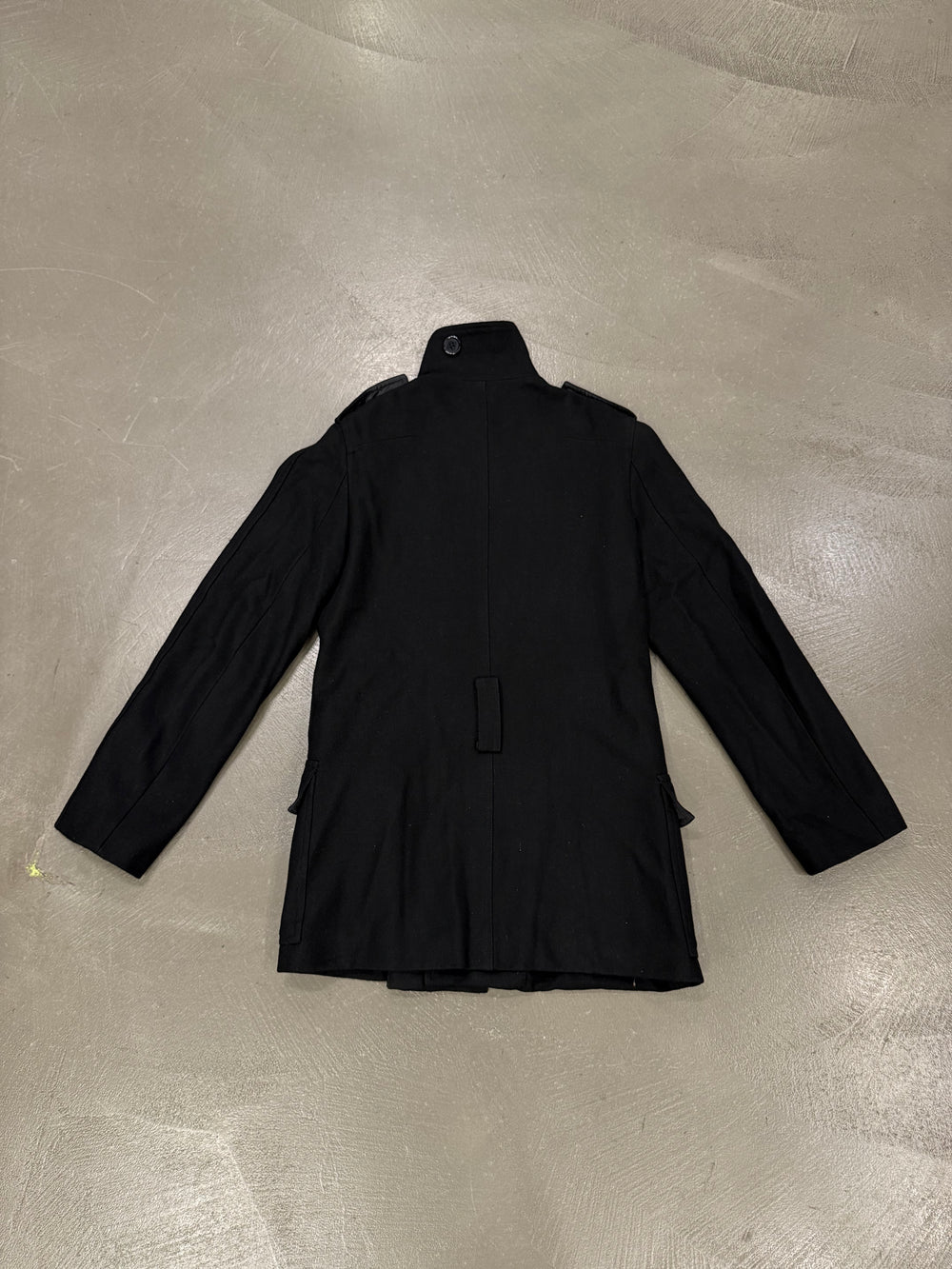 A/W2007 Dior by Hedi Slimane military officer coat