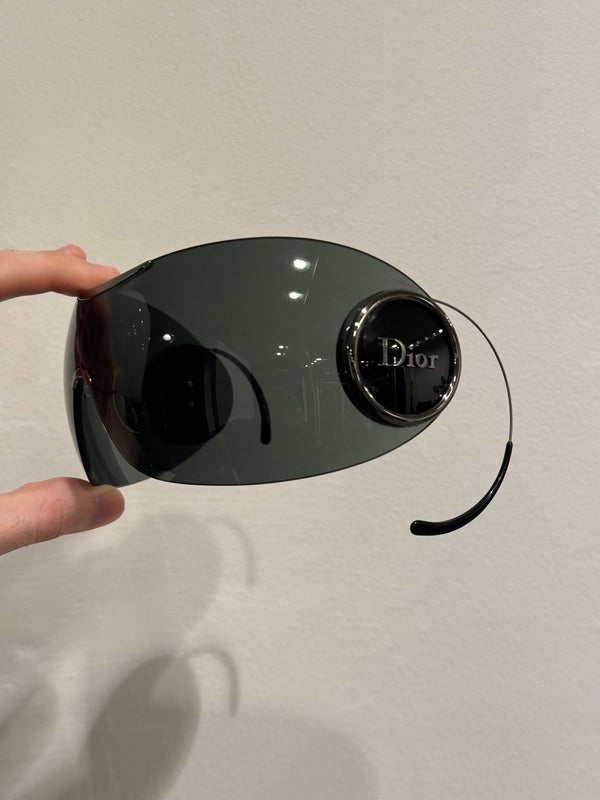 2000s Dior by John Galliano sport 1 visor mask sunglasses