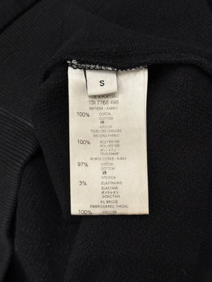 2010s Givenchy faun artwork cross sweatshirt
