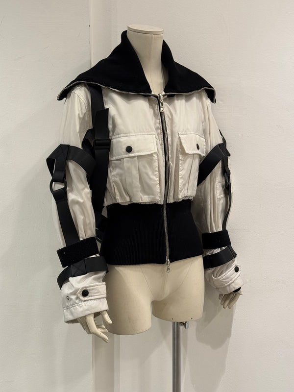 A/W 2003 Dolce & Gabbana runway bondage parachute jacket