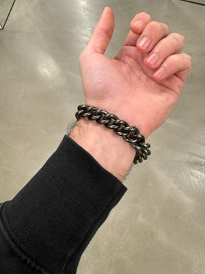 2000s Maison Margiela cuban bracelet