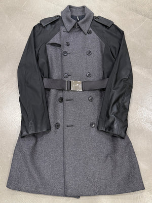 F/W2013 Dior By KVA runway belted hybrid coat