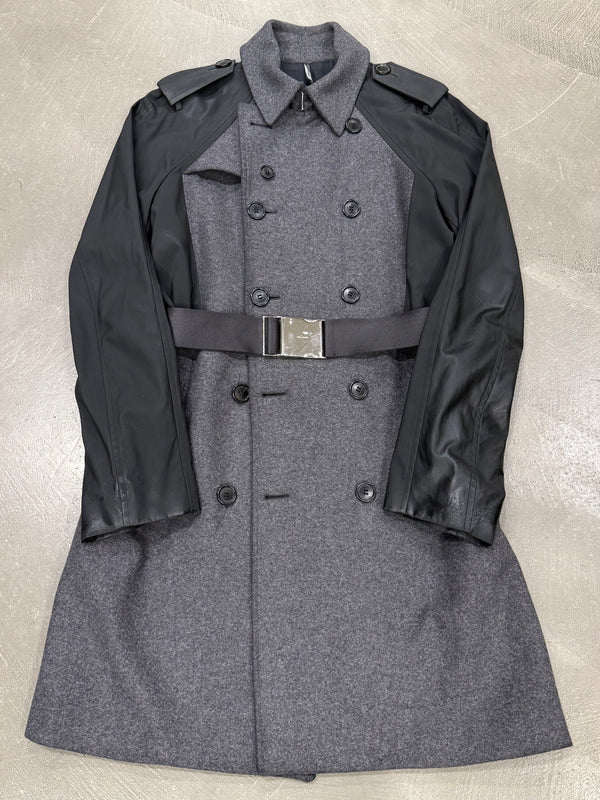F/W2013 Dior By KVA runway belted hybrid coat
