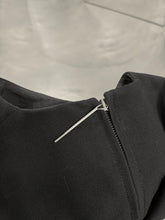 Load image into Gallery viewer, 1990s Dirk Bikkembergs backzip vest with leather belt
