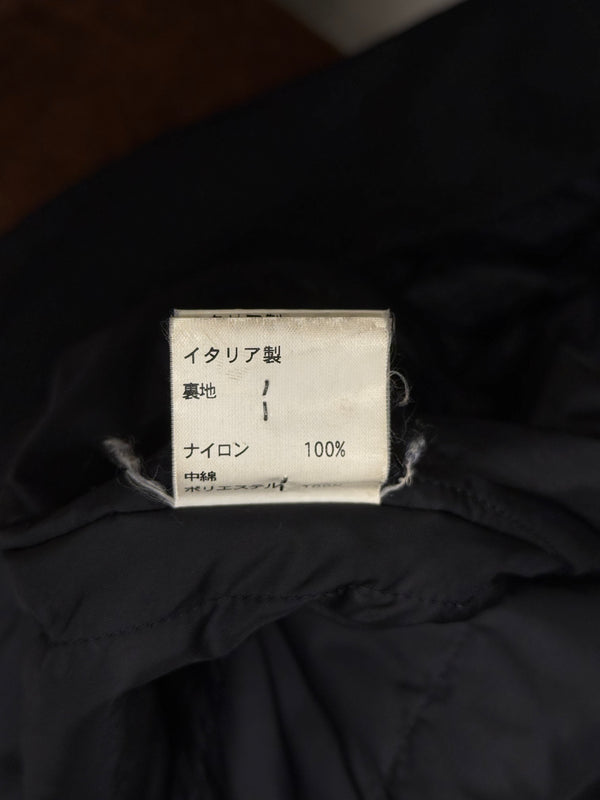 1990s Dirk Bikkembergs hybrid wool coat