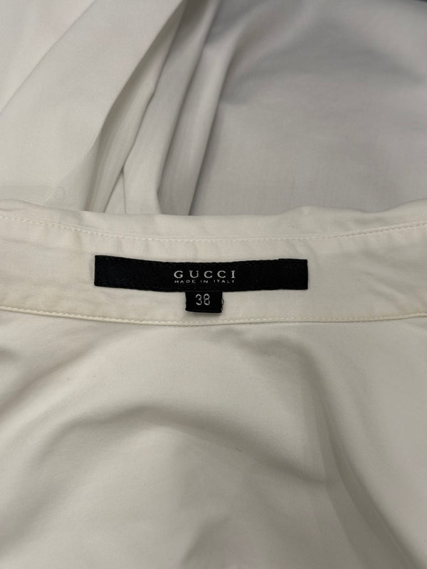 2002 Gucci by Tom Ford white shirt