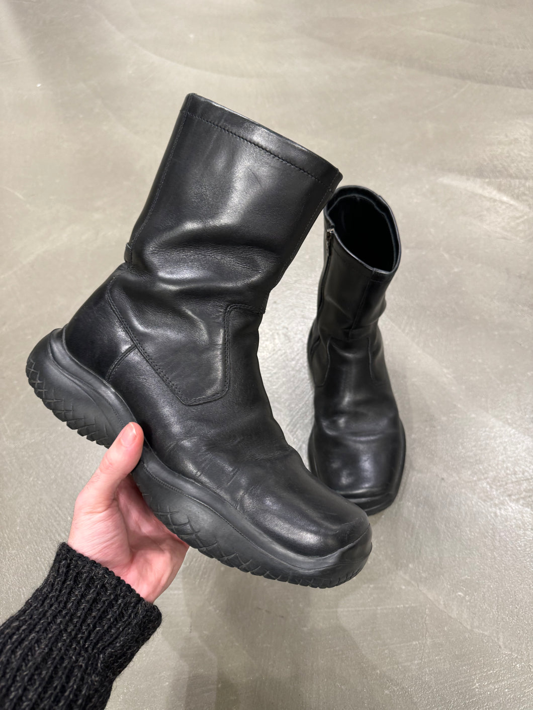 1999 Prada Vibram boots