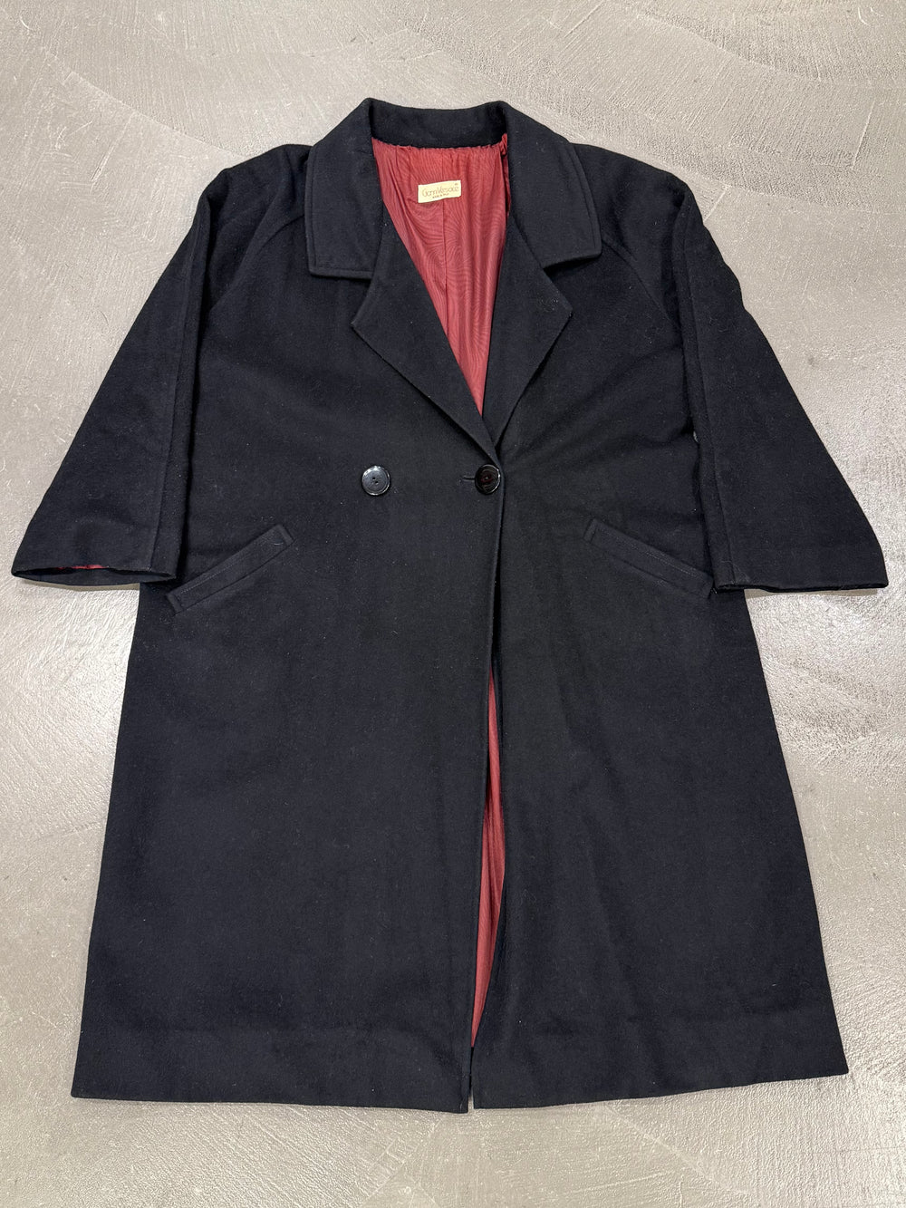 1980s Gianni Versace wool coat