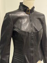 Load image into Gallery viewer, A/W2003 Gucci by Tom Ford corseted leather jacket
