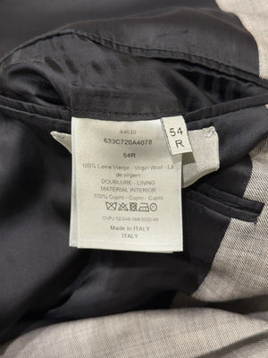 2010s Dior tailored gray blazer