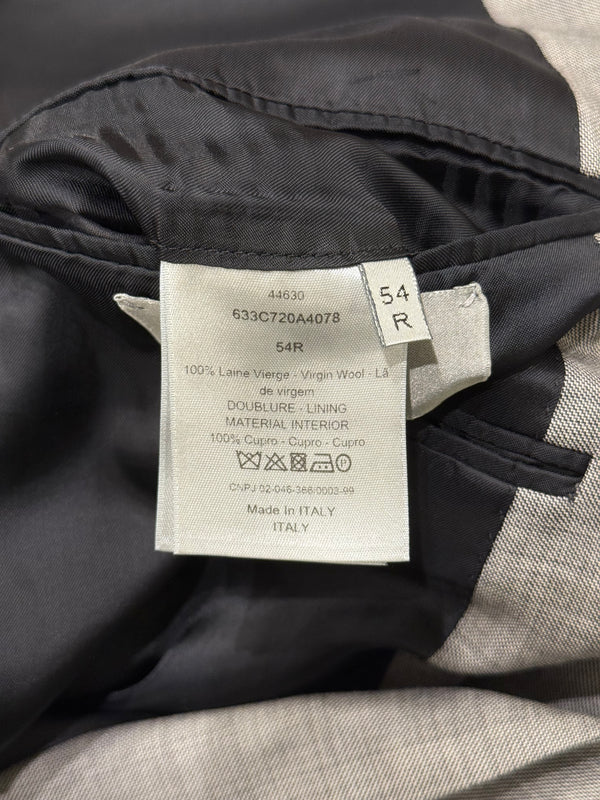 2010s Dior tailored gray blazer