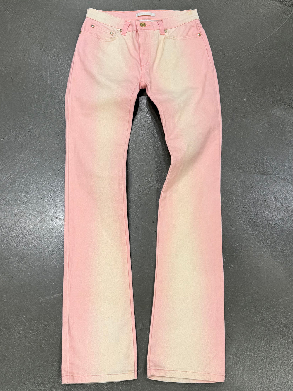 Roberto Cavalli gradient spray pants