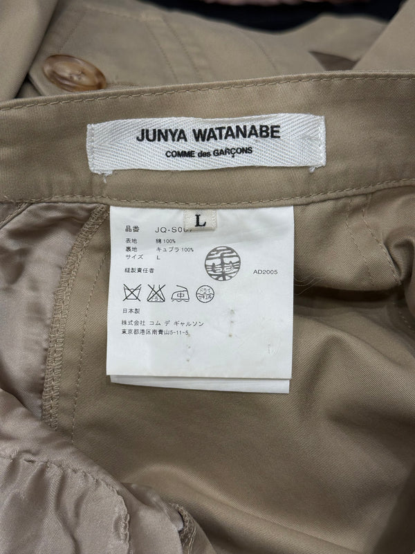 S/S2006 Junya Watanabe deconstructed trench coat skirt