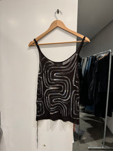 Load image into Gallery viewer, S/S2002 YVES Saint Laurent rive gauche by Tom Ford runway painted tank top
