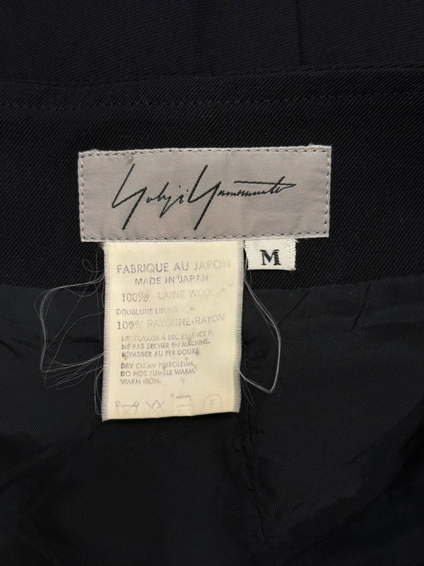 Yohji Yamamoto flared maxi skirt