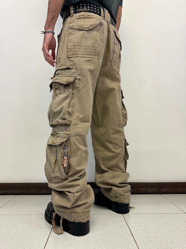 AW03 Dolce & Gabbana 18 pockets military cargo pants