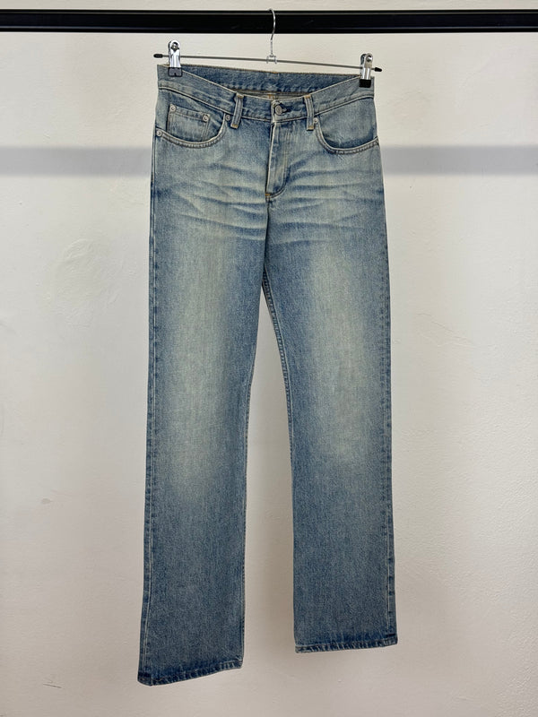2000s Helmut lang vintage sanded denim