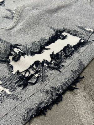 2000s Issey Miyake A-POC distressed pants