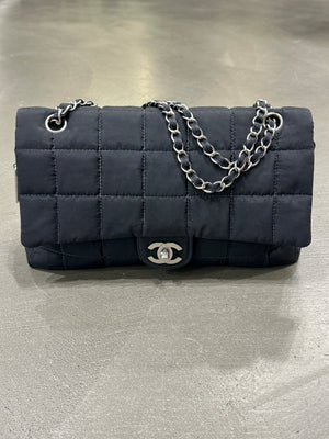 2002-2003 Chanel nylon Chocolate Bar bag