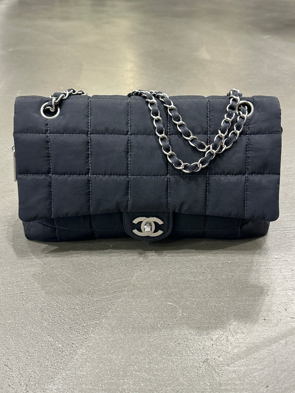 2002-2003 Chanel nylon Chocolate Bar bag