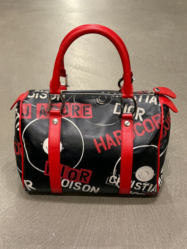 2004 Dior by John Galliano hardcore collection Boston bag