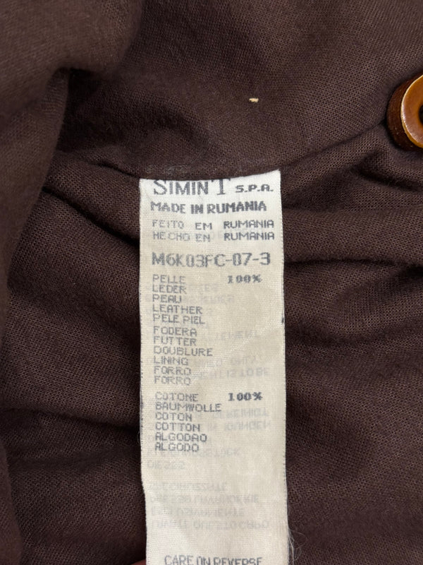 1990s ARMANI leather coat
