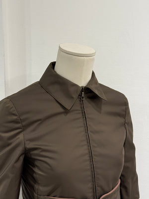 1999 Miu Miu hidden pocket nylon jacket
