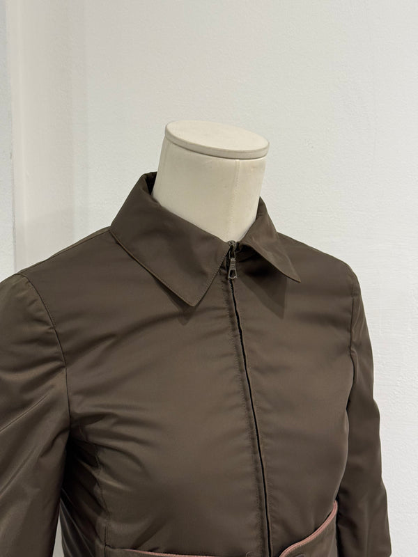 1999 Miu Miu hidden pocket nylon jacket