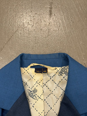 Vivienne Westwood colorblock nylon blazer jacket