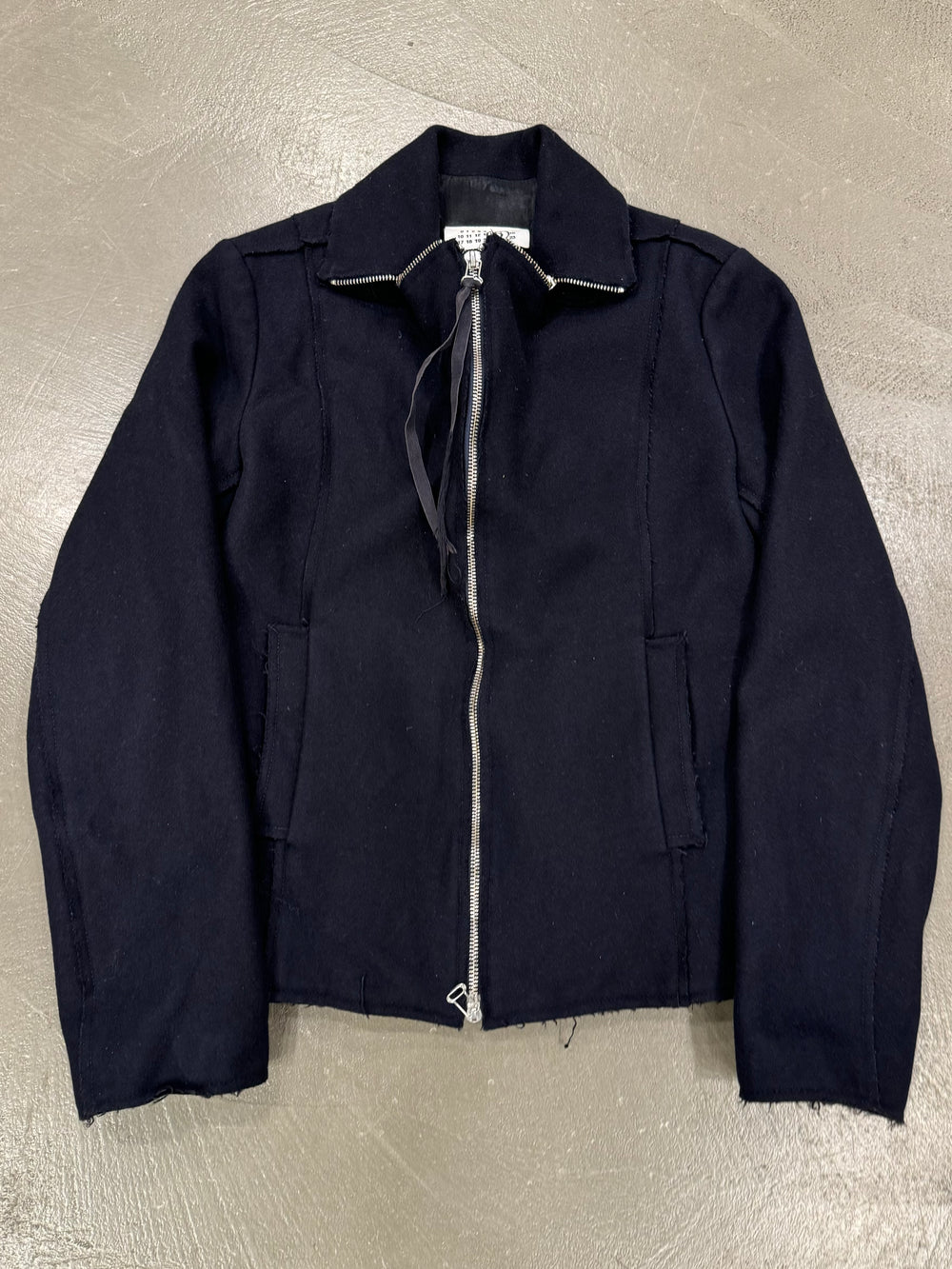 2006 Maison Margiela MM6 multi-zipper jacket