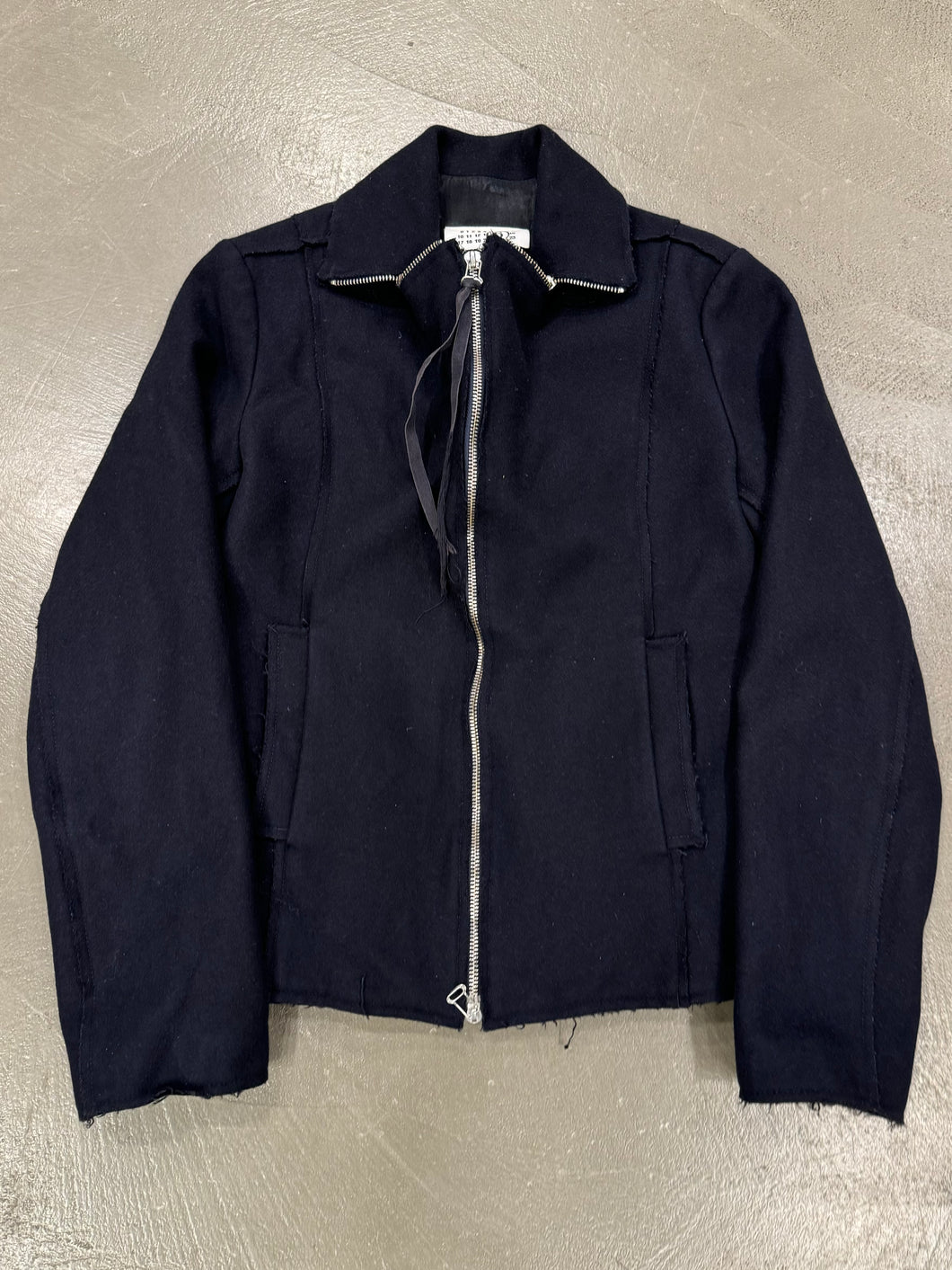 2006 Maison Margiela MM6 multi-zipper jacket