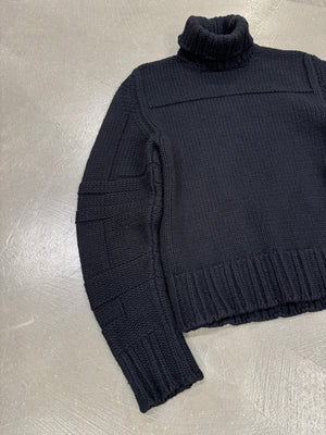 2000s Roberto Cavalli mainline thick paneled knit
